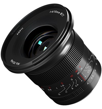 Obiettivo 7Artisans 15mm F4 Full Frame per mirrorless Panasonic Leica Sigma L-Mount