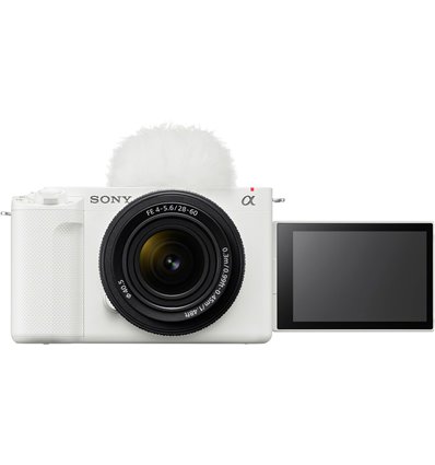 Fotocamera Mirrorless Sony ZV-E1 Full Frame kit 28-60mm Bianco [MENU ENG]