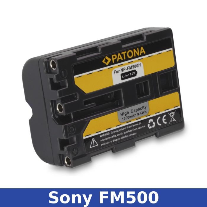 Patona Batteria Sony NP-FM500
