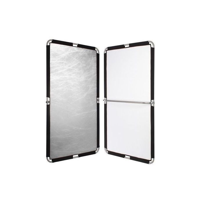 Hensych Pannello Riflettente 2 In 1 30cm - Oro/Argento Pieghevole Con Custodia - Per Foto Ritratto, Esterni, Studio