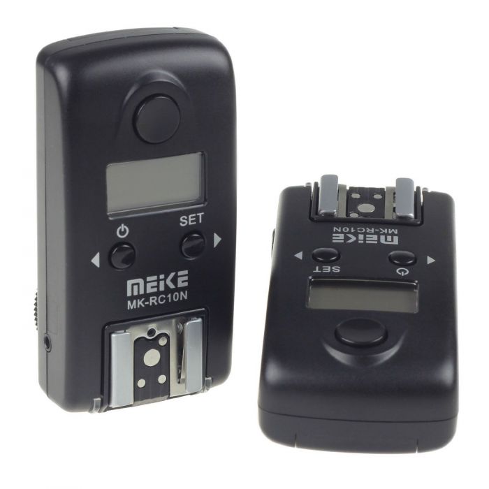 Meike MK-RC10N N2 (Nikon MC-DC1) Wireless LCD TTL Studio Flash Trigger x Nikon D70s D80
