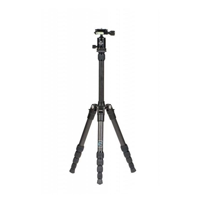 Triopo KIT Treppiedi G130 + Testa KK0S Tripod Treppiede Cavalletto carbonio ultra leggero 5 sezioni