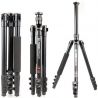 Triopo KIT Treppiedi ME-3228 + Testa KJ-7 + Tracolla AC-86-1 Tripod Treppiede Cavalletto lega di magnesio 4 sezioni