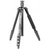 Triopo Treppiedi ME-3232X8C Tripod Cavalletto Treppiede lega di alluminio magnesio 4 sezioni