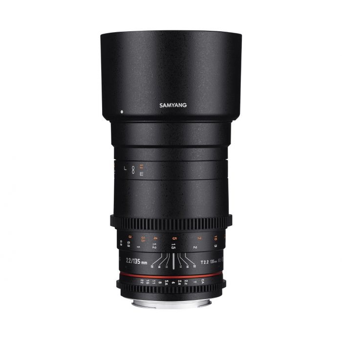 Obiettivo Samyang 135mm T2.2 ED UMC VDSLR Cine x Canon Lens