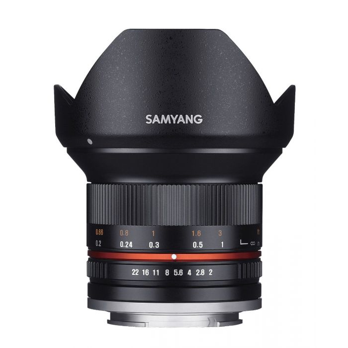 Obiettivo Samyang 12mm f/2.0 NCS CS Nero x Fujifilm Fuji X Lens