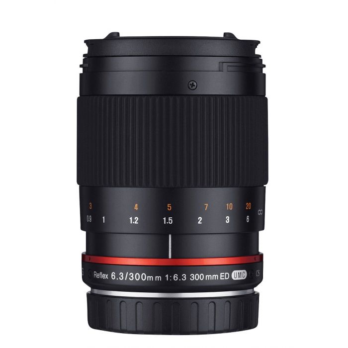 Obiettivo Samyang 300mm f/6.3 Mirror Lens Nero x Fujifilm Fuji X