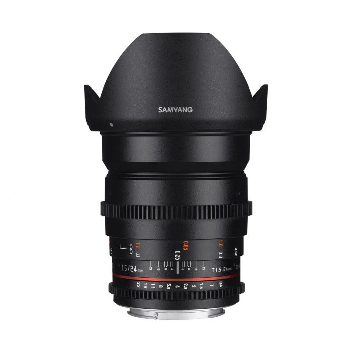 Obiettivo Samyang 24mm T1.5 ED AS UMC VDSLR x Pentax Lens
