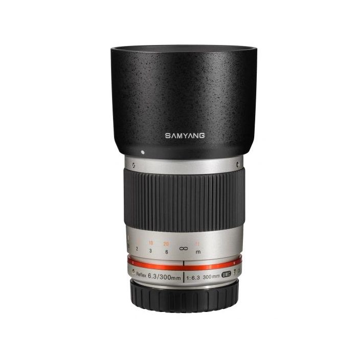 Obiettivo Samyang 300mm f/6.3 ED UMC ES x Canon EOS M Argento