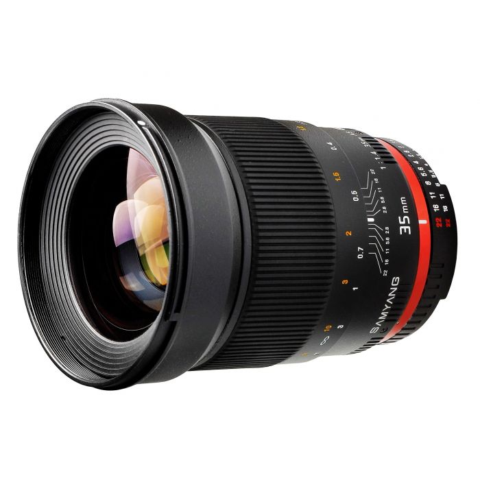 Obiettivo Samyang 35mm f/1.4 AS UMC x Sony A