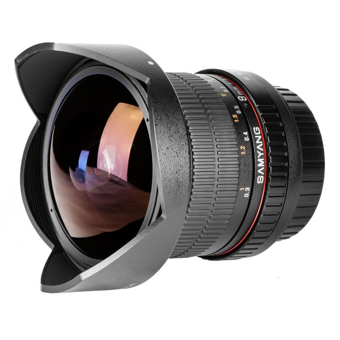 Obiettivo Samyang 8mm f/3.5 UMC Fish-eye CS II x Pentax