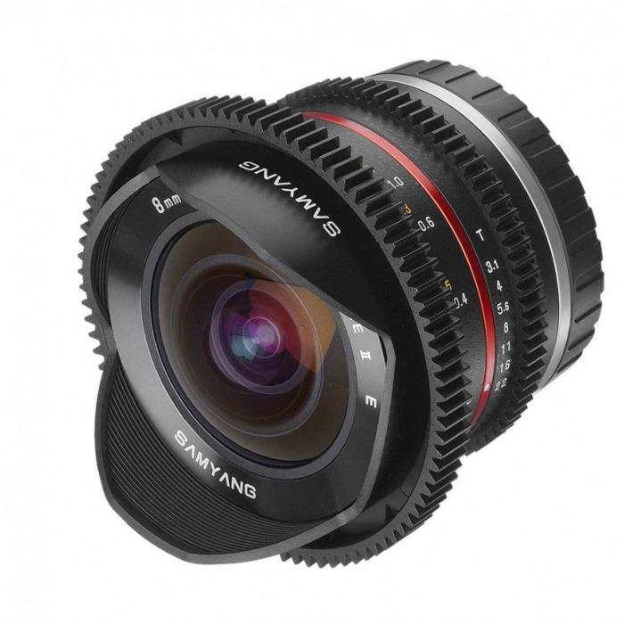 Obiettivo Samyang 8mm T3,1 UMC Fish-eye x Samsung NX VDSLR Video