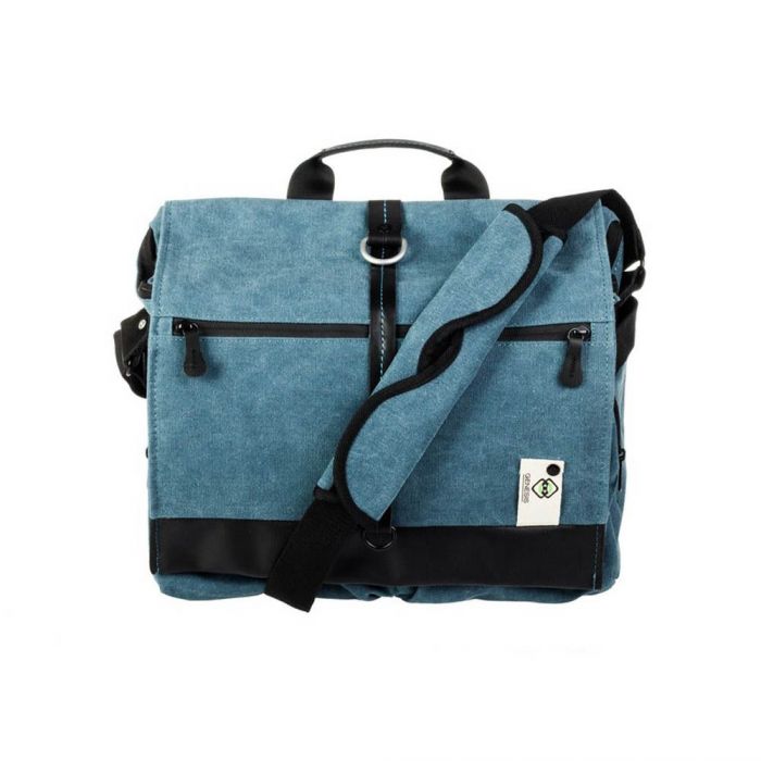 Genesis Dakar taglia L Borsa Custodia Tracolla Bag Blue