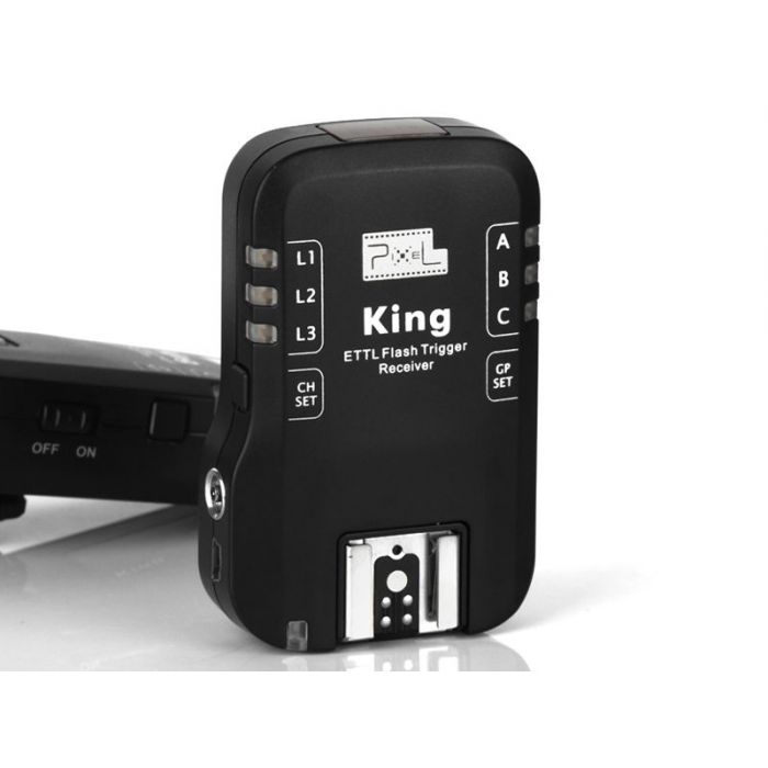 Pixel King Wireless TTL Flash Trigger solo ricevitore per Nikon