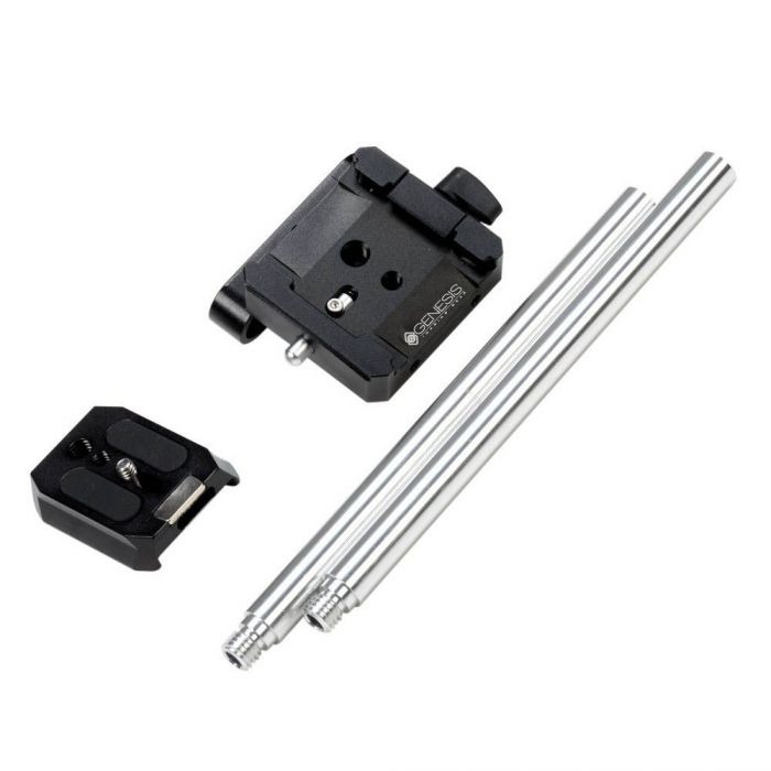 Genesis UNI baseplate system slitta e piastra per fotocamera