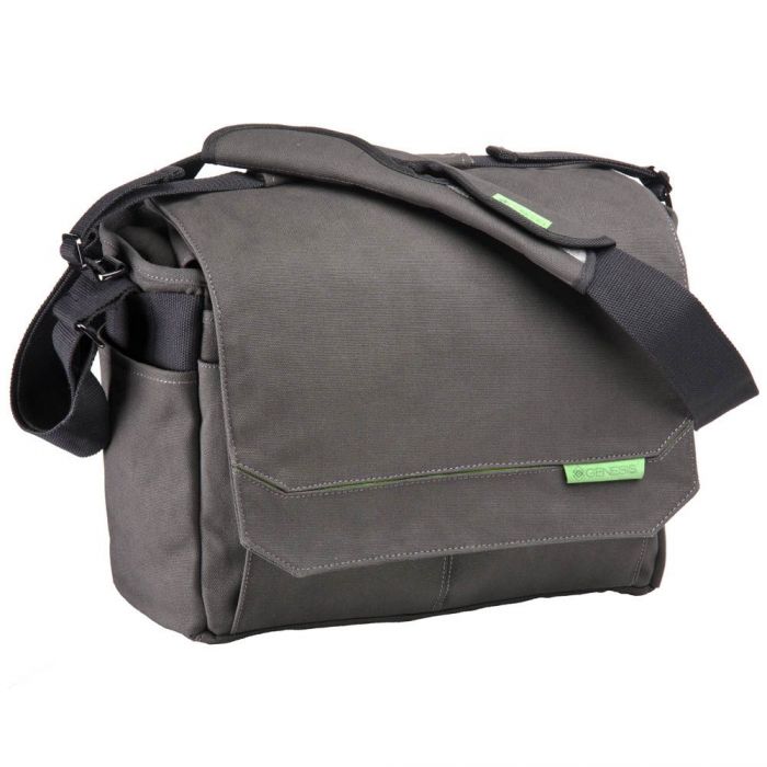 Genesis Tacit taglia L Borsa Custodia Tracolla Bag Grigio