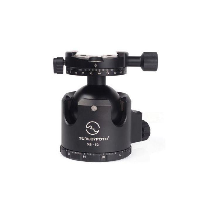 Sunwayfoto XB-52DDHi Testa per treppiedi con Panning Clamp DDH-03Ni