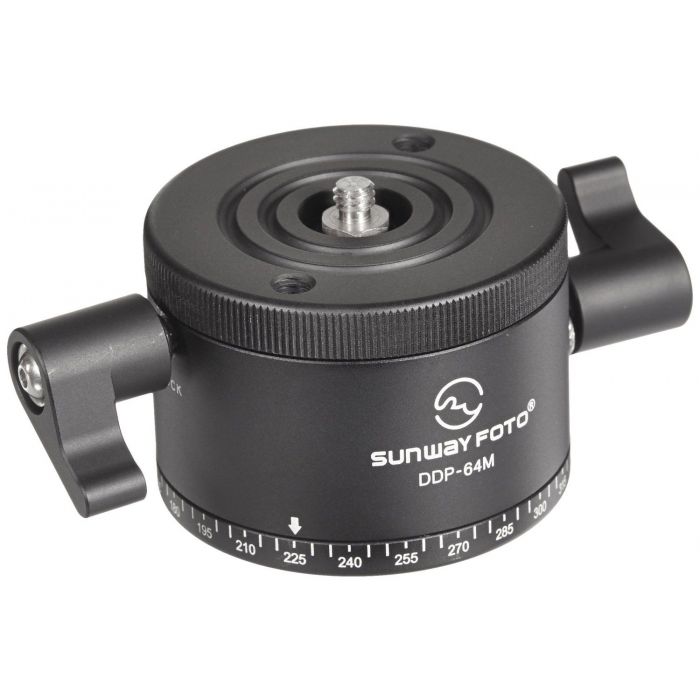 Sunwayfoto DDP-64M Indexing Rotator testa panoramica treppiedi