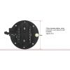 Sunwayfoto DYH-120TRO testa leveling base con clamp DDC-100