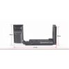 Sunwayfoto PFL-XE1 Supporto a L per Fujifilm X-E1 corpo Body