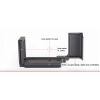 Sunwayfoto PFL-XE1 Supporto a L per Fujifilm X-E1 corpo Body