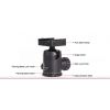 Sunwayfoto FB-28i testa per treppiedi ballhead screw-knob clamp