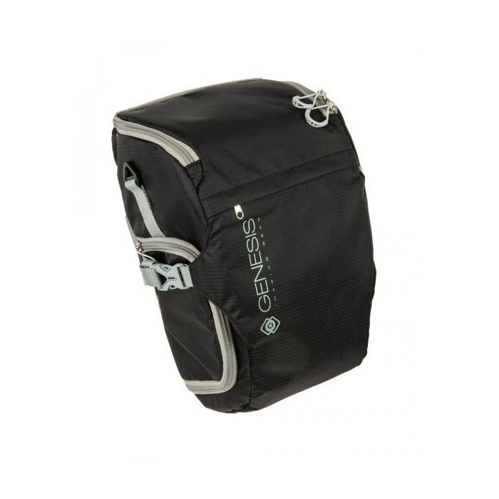 Genesis Rover toploader TAGLIA L Borsa Custodia Fondina Bag Nero