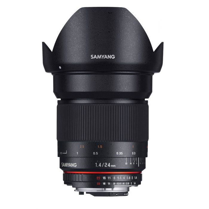 Obiettivo Samyang 24mm f/1.4 ED AS UMC x Sony E-mount Lens