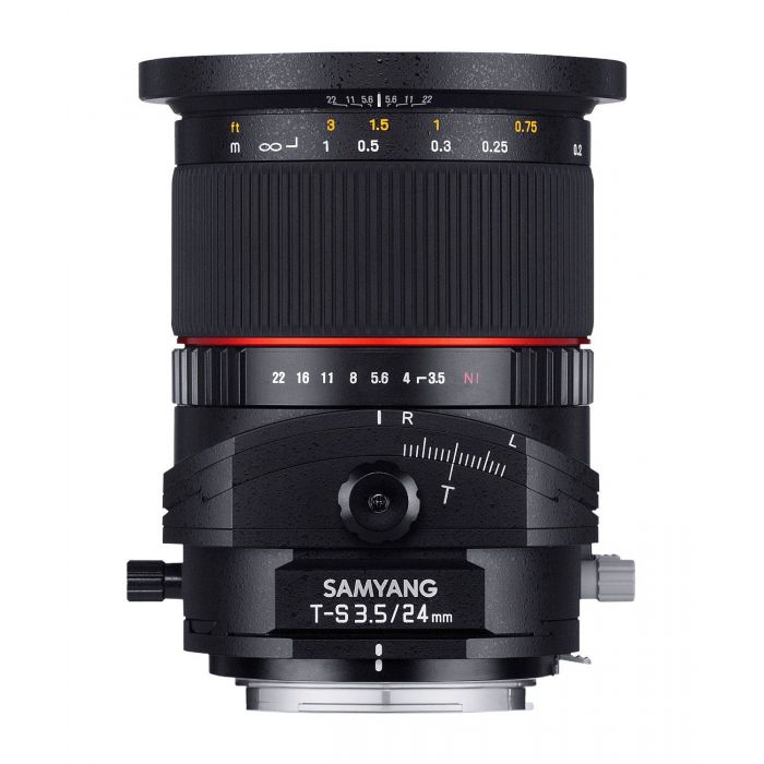 Obiettivo Samyang T-S 24mm f/3.5 ED AS UMC attacco Fujifilm X