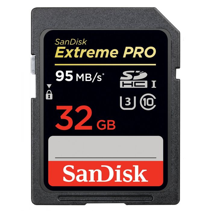 SanDisk Extreme PRO Scheda SD 32Gb 95MB/s