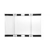 Quantuum Fomex PERI Bounce Reflector PBR1521 Kit telaio + pannello riflettente bianco argento