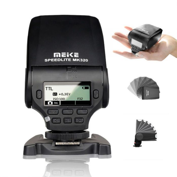 Meike MK-320 Flash illuminatore per Fuji Fujifilm
