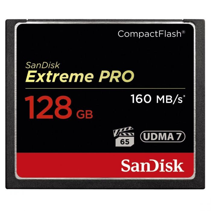 Sandisk 128GB Extreme Pro 160MB/s CF Memoria Compact Flash