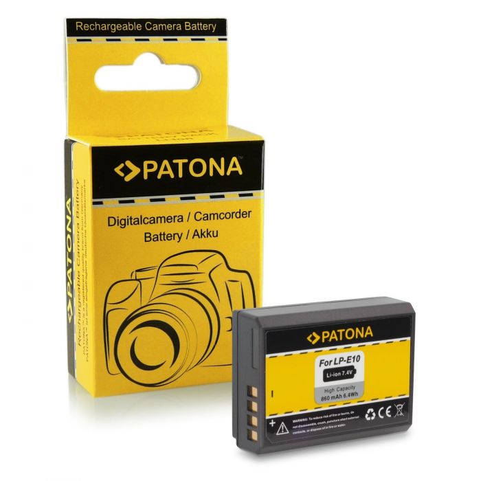Patona Batteria 1089 LP-E10 x Canon