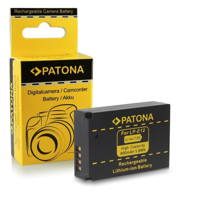 Patona Batteria 1141 LP-E12 x Canon