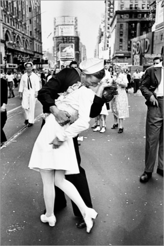 "V-J Day in Times Square" di Alfred Eisenstaedt
